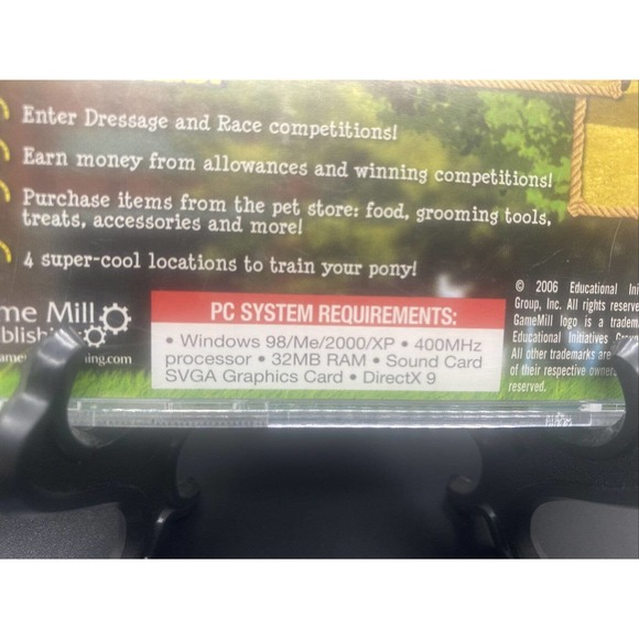 Pony Luv A Pony to Call Your Own CD-Rom PC Game Windows 98/2000/XP - Picture 5 of 10